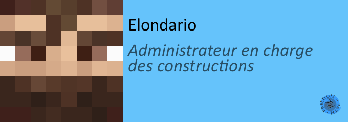 Elondario, Administrateur